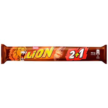 Батончик NESTLÉ® LION® King 2+1 90г