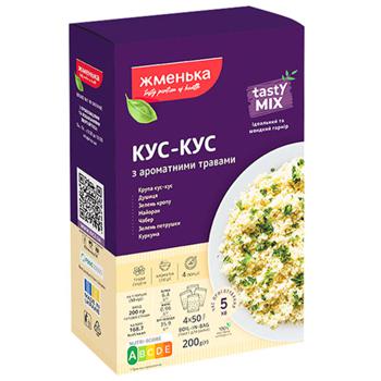 Zhmenka with Aromatic Herbs Couscous 200g - buy, prices for MegaMarket - photo 1