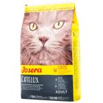 Корм сухой Josera Catelux с уткой и картофелем для вывода шерсти у кошек 2кг