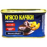 Мясо утки Power Banka с яблоком ключ 200г
