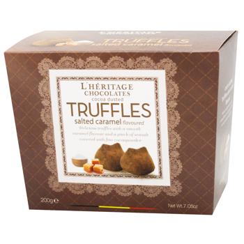 L'Heritage Chocolates Salted Caramel Chocolate Truffles Candies 200g