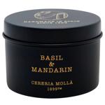 Аромасвеча Cereria Molla Basil & Mandarin для путешествий 90г