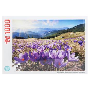 DGT-Games Carpathian Crocuses Puzzle 1000 elements - buy, prices for - photo 2