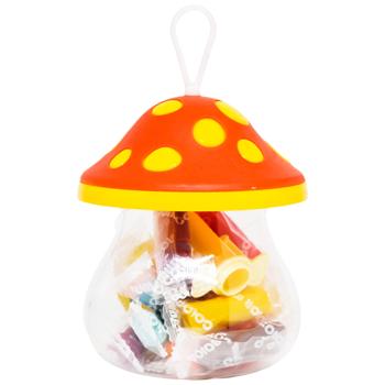 Набір пластиліну ЗЕД Гриб 4 формочки 12 кольорів - купити, ціни на ЕКО Маркет - фото 1