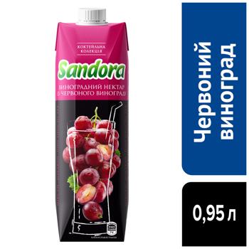 Нектар Sandora виноград красный 0,95л - купить, цены на Grono - фото 4