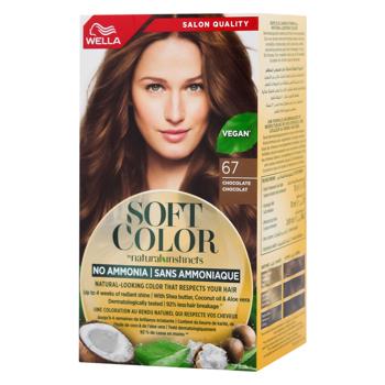 Wella Soft Color Chocolate Hair Dye 67 - buy, prices for - photo 1