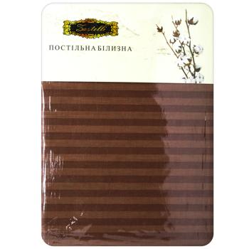 Комплект постільної білизни 1,5сп 145х210см 2х50х70см - купить, цены на Auchan - фото 5