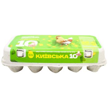 Vid Dobroi Kurky Kyiv 10 Chicken Eggs C1 10pcs - buy, prices for METRO - photo 1