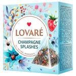 Чай чорний та зелений Lovare Shampagne Splashes 2г*15шт
