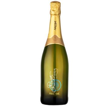 Вино игристое Arione Pinot Chardonnay белое сухое 11% 0,75л