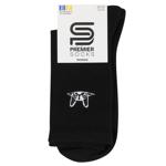 Носки Premier Socks Премиум Собака женские р.23-25 черный