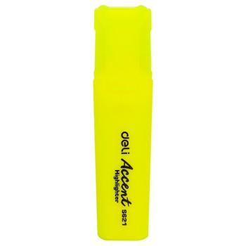 Deli Accent 5mm Text Marker Yellow - buy, prices for Chudo Market - photo 1