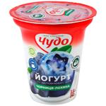Chudo Bilberry-Blueberry with Fruit Filler Yoghurt 2.5% 240g