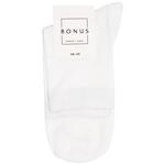 Носки Bonus женские деми 3541 р.23-25 белый