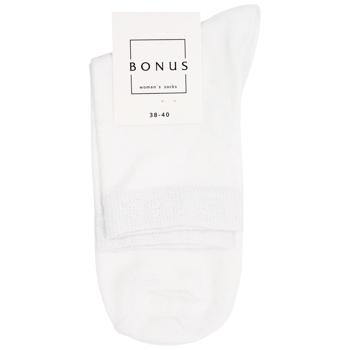 Bonus Women's Demi Socks 3541 s.23-25 White