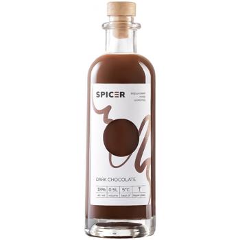 liqueur spicer chocolate 18% 500ml glass bottle Ukraine