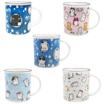 Чашка 330мл SDM029-3374-16125 - купить, цены на КОСМОС - фото 1