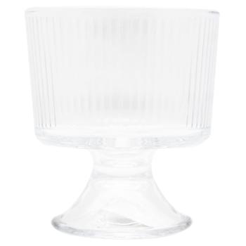 Креманка Ardesto Iceberg скляна прозора 320мл - купити, ціни на КОСМОС - фото 1