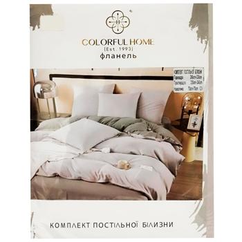 Colorful Home Flannel Bedding Set in Assortment - buy, prices for Vostorg - photo 5