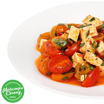 Salad with Tofu and Tomatoes