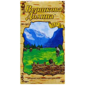 Продукт растительно-сливочный Вершкова Долина 72,5% 180г - купить, цены на КОСМОС - фото 2