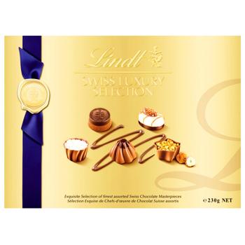 Цукерки Lindt Swiss Luxury Selection 230г - купити, ціни на Восторг - фото 1