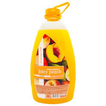 Sama Economy Line Juicy Peach with Glycerin Liquid Cream Soap 4l