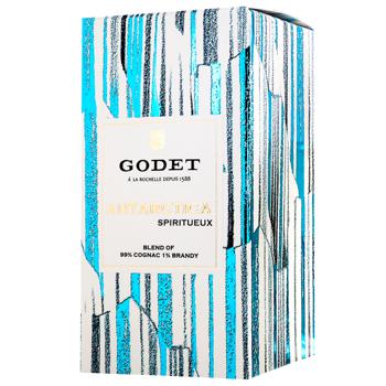 Бренді Godet Antarctica Icy White 40% 0,5л - купити, ціни на AlcoHub - фото 4