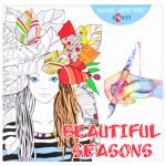 Santi Beautiful Seasons Anti-stress Coloring Page