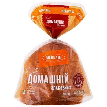 Хлеб Киевхлеб Домашний злаковый половинка нарезанный 350г