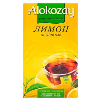 Чай чорний Alokozay Лимон 2г*25шт - купити, ціни на ЕКО Маркет - фото 2