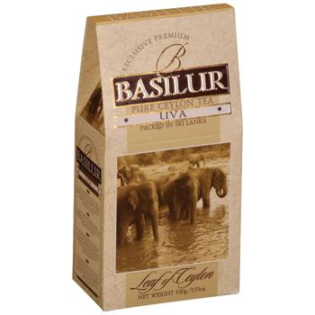 Чай чорний Basilur Лист Цейлону Ува 100 г - купити, ціни на Епіцентр FOOD - фото 1
