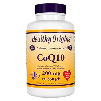 Healthy Origins Kaneka Q10 Coenzyme Q10 200mg 60 softgels - buy, prices for - photo 1