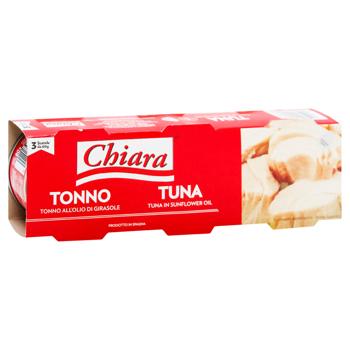 Тунец Chiara в подсолнечном масле 3шт*80г - купить, цены на - фото 3