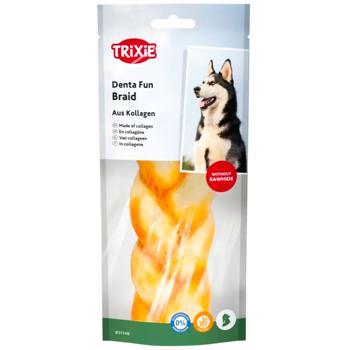Trixie Denta Fun Braid Dog Snack with Chicken 13cm 65g