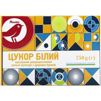 Auchan White Pressed Sugar 750g - buy, prices for - photo 2