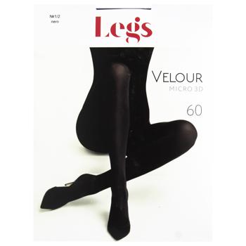 Колготки Legs Velour Nero жіночі 1/2р 60ден - купити, ціни на - фото 1