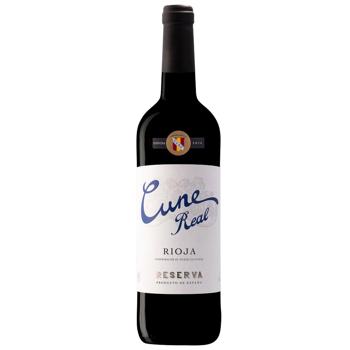 Вино Cune Real Reserva Rioja Doc червоне сухе 14% 0,75л - купити, ціни на - фото 1