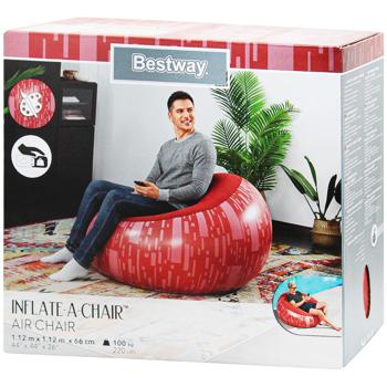 Bestway Inflate-A-Chair 112x66cm in assortment - buy, prices for Auchan - photo 4