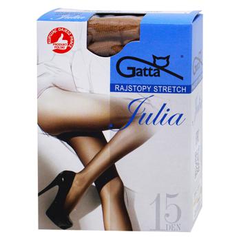 Колготы Gatta Julia Stretch 15den женские р.4 Golden - купить, цены на NOVUS - фото 2