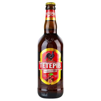 Teteriv Hop Cherry Special Semi-Dark Beer 7% 0.5l - buy, prices for Ideal - photo 1