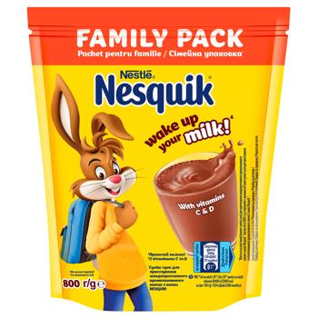 Какао-напій NESQUIK® швидкорозчинний 800г - купити, ціни на МегаМаркет - фото 1