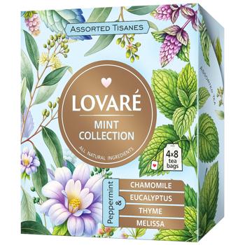 Lovare Assorted Tisanes Mint Collection Herbal Tea 1.5g x 32pcs - buy, prices for ULTRAMARKET - photo 1