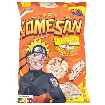 Чипсы рисовые Ultra Pop Naruto со вкусом сыра 60г - купить, цены на КОСМОС - фото 1