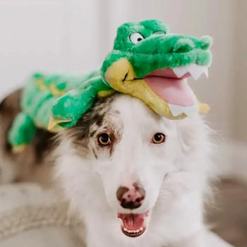 Outward Hound Squeaker Matz Alligator Plush Dog Toy with Squeaker 76cm - buy, prices for MasterZoo - photo 7