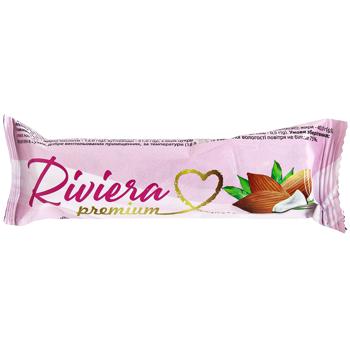 Конфеты Аск Riviera Premium с миндалем 33г - купить, цены на Auchan - фото 1