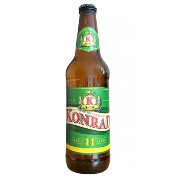 Konrad Lezak 11 Light Beer 4.8% 0.5l - buy, prices for COSMOS - photo 1