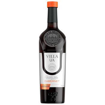 Вино Villa Krim Cabernet красное сухое 9.5-14% 0,75л - купить, цены на ULTRAMARKET - фото 1