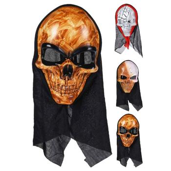 Halloween Mask with Fabric