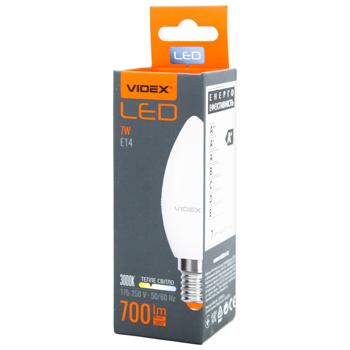Videx LED Lamp C37e 7W E14 3000K - buy, prices for Tavria V - photo 1